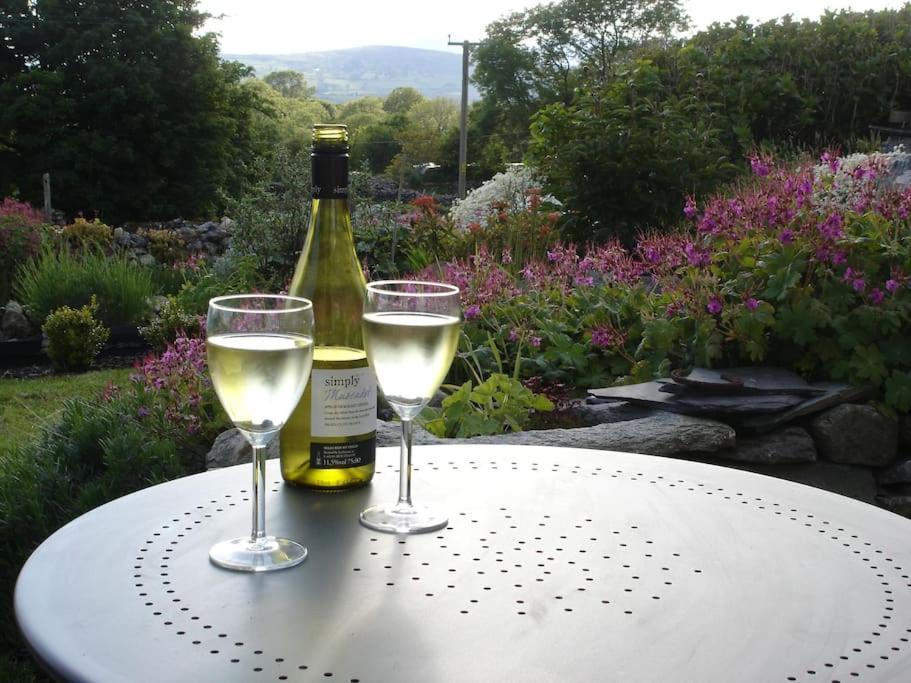 Traditional Stone Cottage With Sea Views In Snowdonia National Park Brynkir 外观 照片
